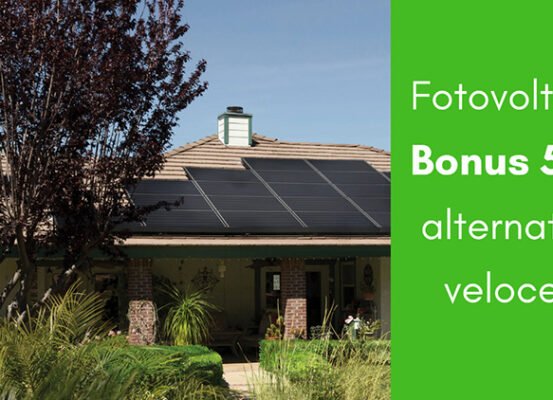 otovoltaico Bonus 50% con Sconto in fattura